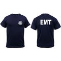 Kemp Usa Kemp USA Navy Size Medium EMT Shirt Printed Front And Back 18-001-EMT-MED